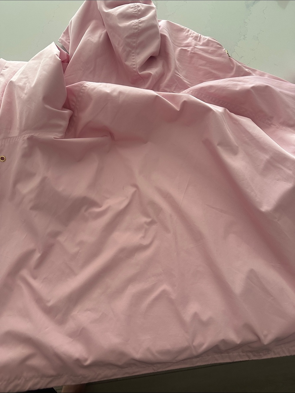 Lauren Ralph Lauren Baby Pink Windbreaker Rain Jacket Windbreaker size XL - Picture 8 of 10